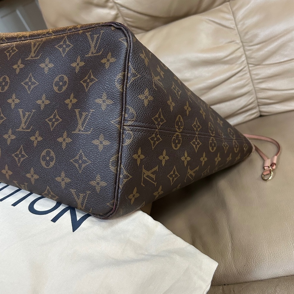💞💞XXL Louis Vuitton Neverfull GM monogram PIVIONE INTERIOR🩷 - Picture 11 of 16